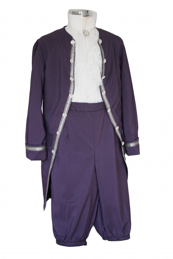 For Sale Men's Deluxe 18th Century Georgian Masked Ball Costume - Size M - L Image